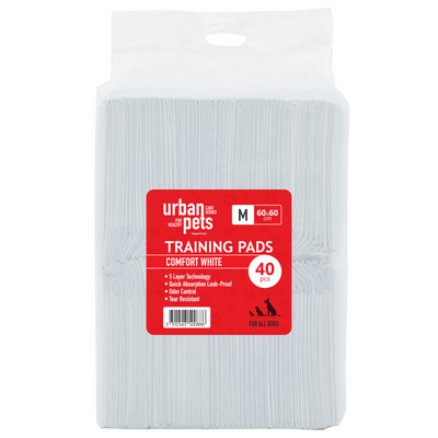 Value Puppy Pads White, 40 / pk, 60 x 60 cm