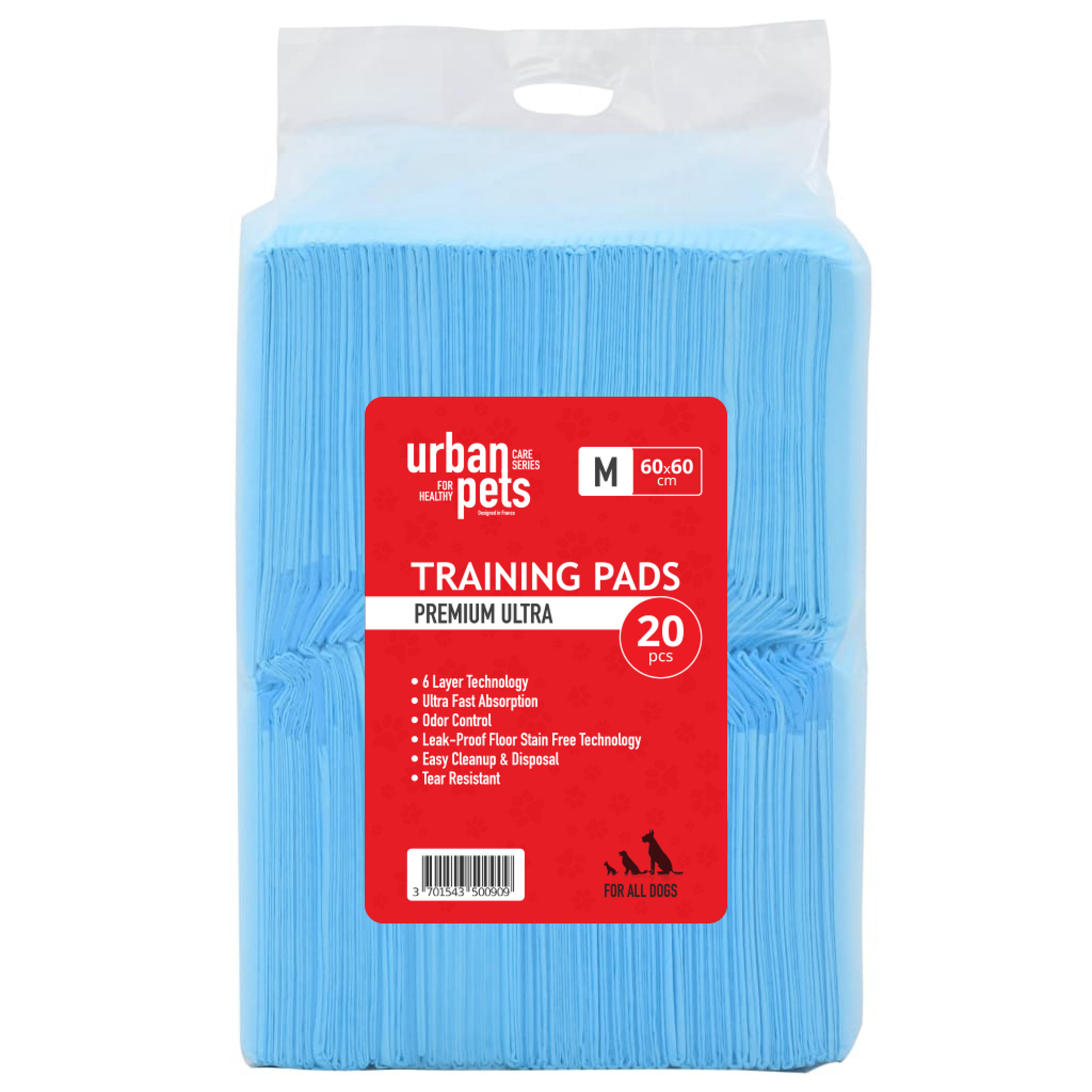 Premium Puppy Pads Blue 20 Pk