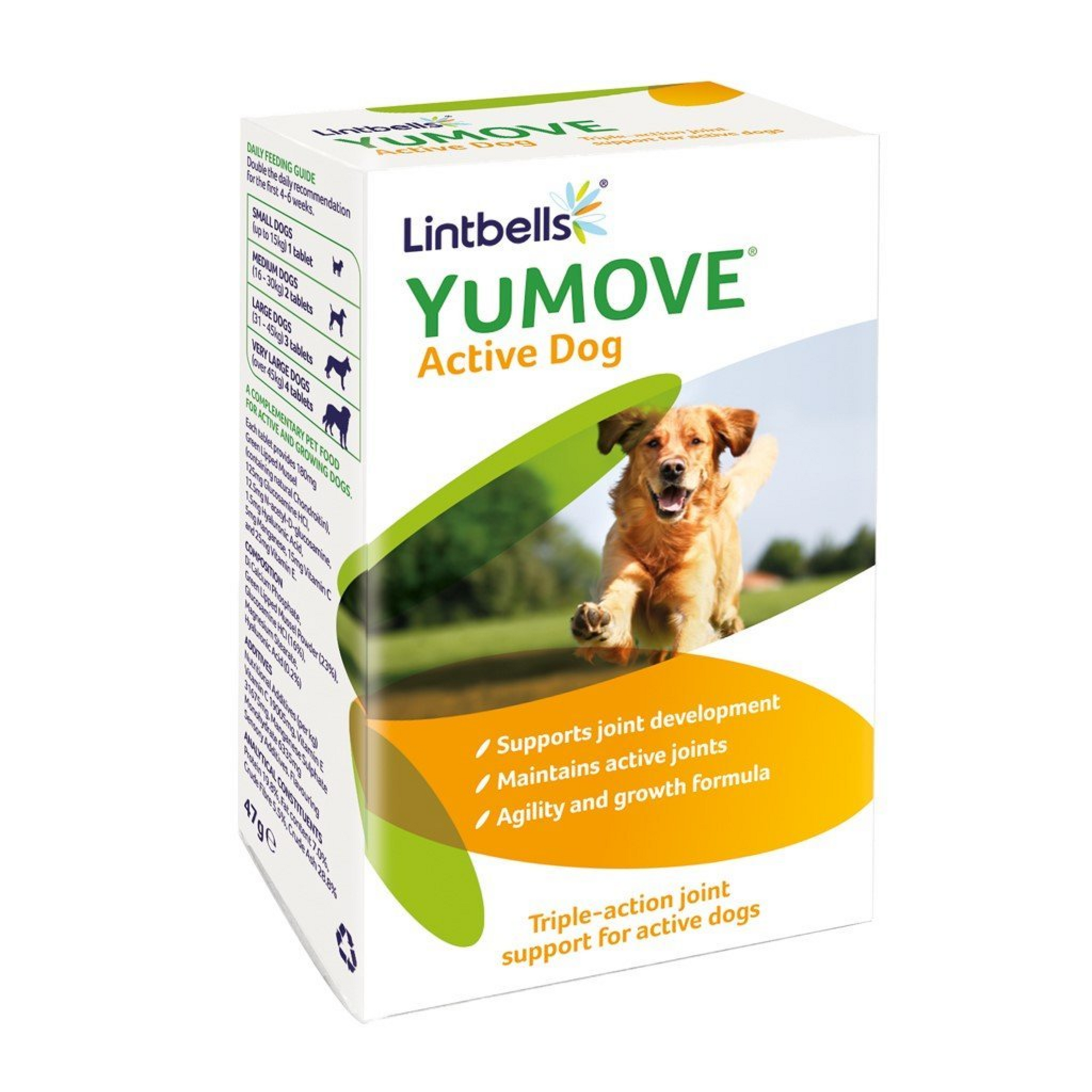 YuMOVE Joint Care for Young Dogs 60 Tabs - Zero Waste