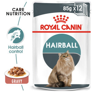 Royal Canin Feline Care Nutrition Hairball Care Gravy (Wet Food Pouches) 85 g
