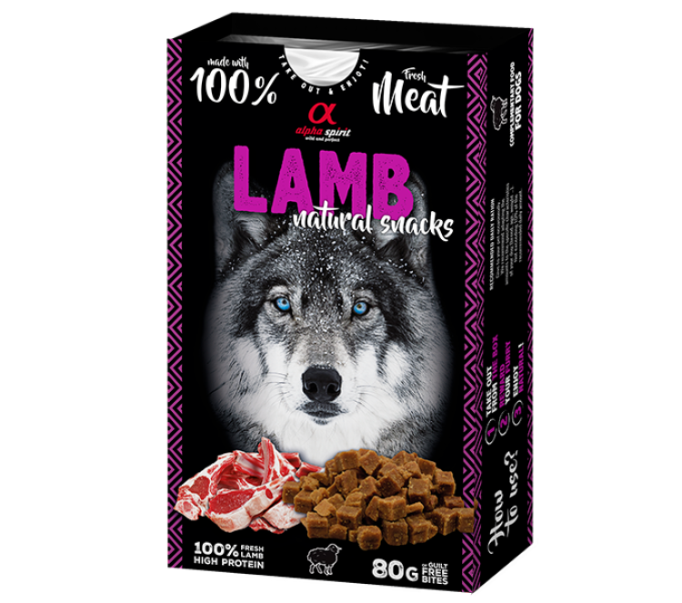 Natural Snacks Lamb 80 g