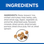 Hill's Science Plan Senior Vitality Small & Mini Mature Adult 7+ Dog Food with Chicken & Rice (1.5kg)