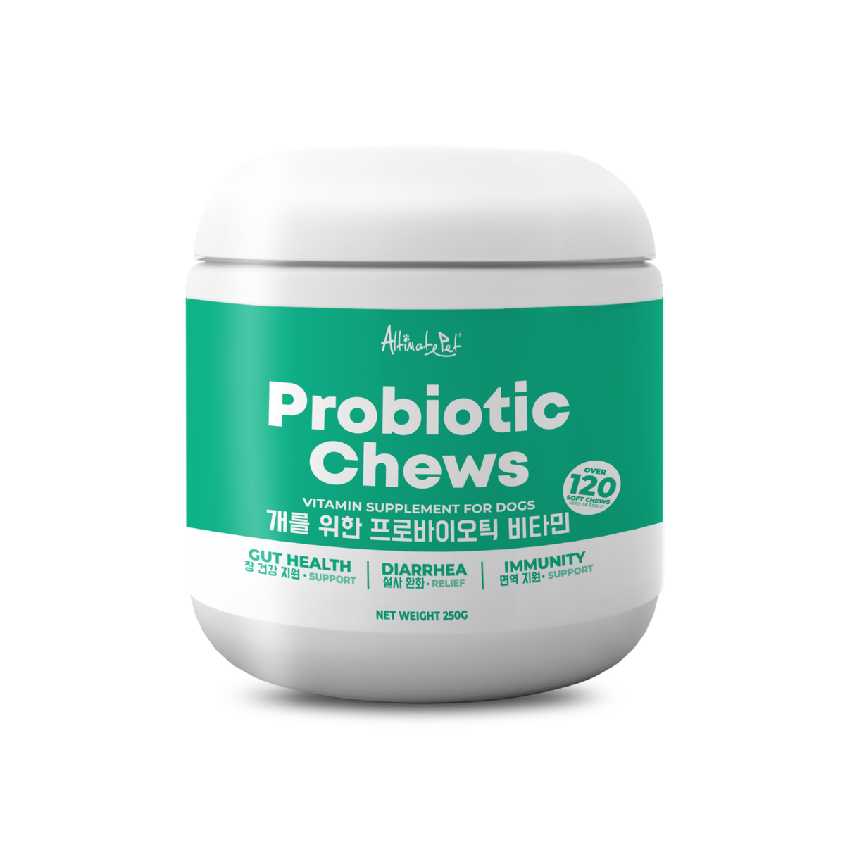 Altimate Pet Supplement for Dogs- Probiotic Chews 250g