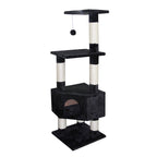 ebi Classic Cat Tree & Scratch Post Loonaa Black 135cm