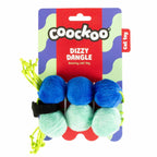 Ebi Coockoo DIZZY DANGLE Bouncy Cat Toy BLUE&GREEN 60X4X4CM