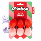 Ebi Coockoo DIZZY DANGLE Bouncy Cat Toy RED&PINK 60X4X4CM