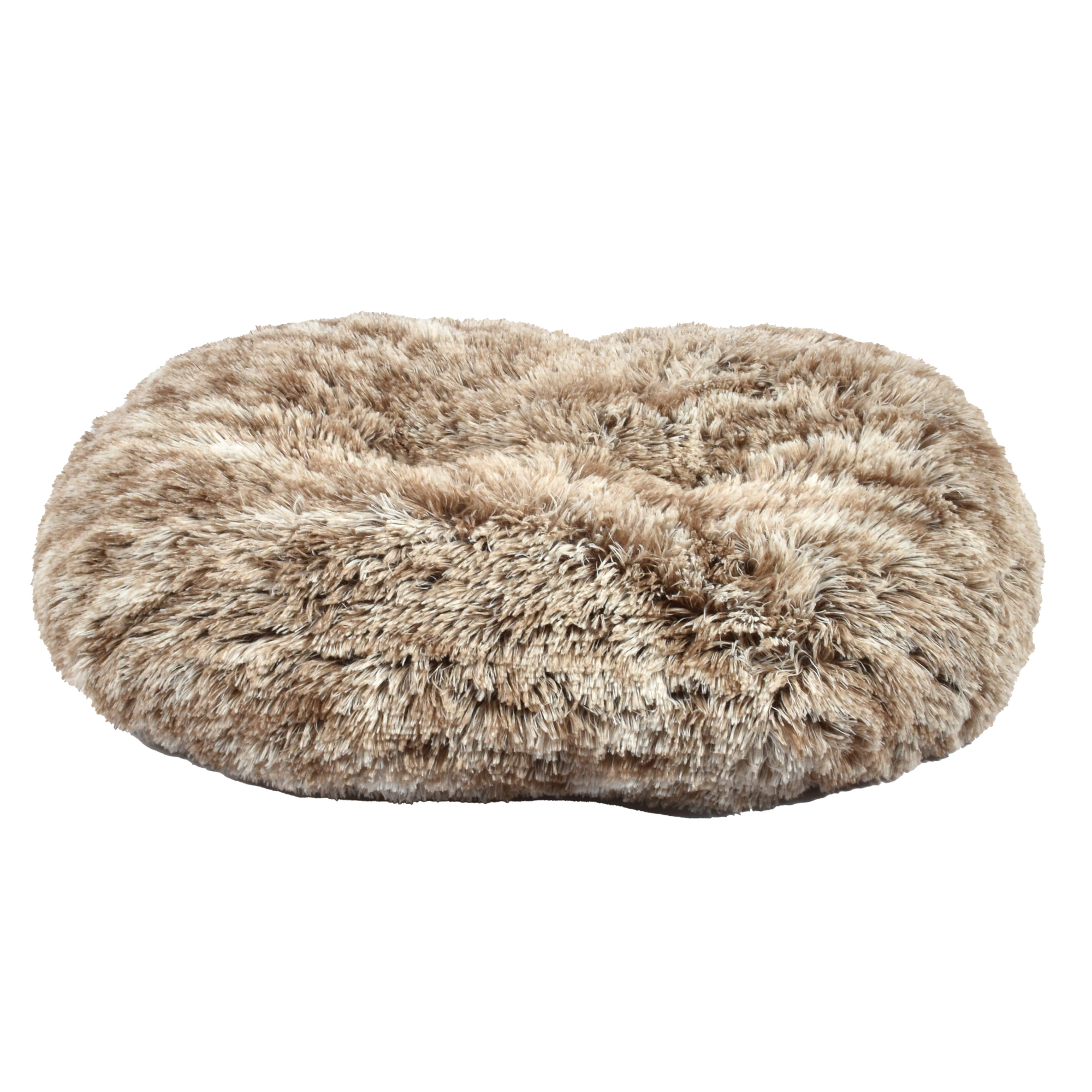 Oval Furry Cushion