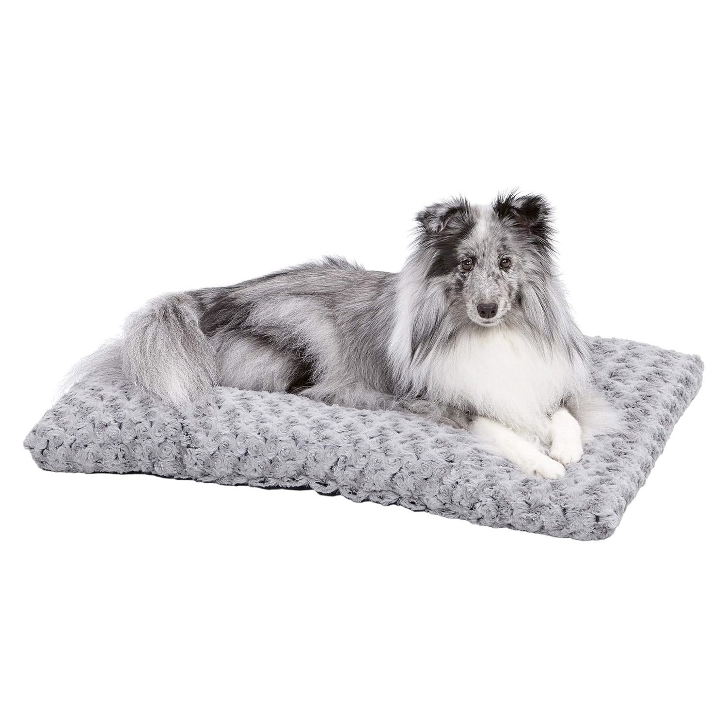QuietTime Deluxe Ombré Swirl Pet Bed – Grey