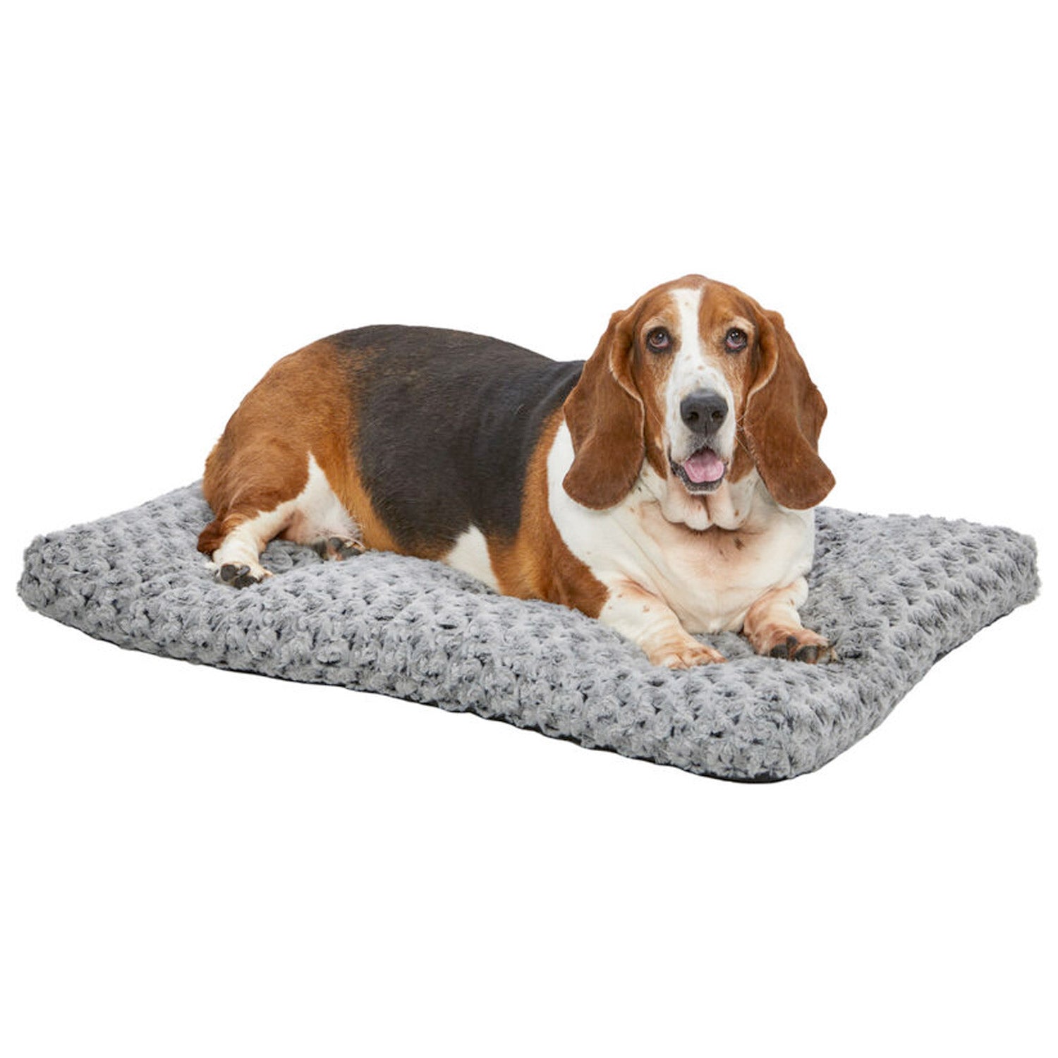 QuietTime Deluxe Ombré Swirl Pet Bed – Grey