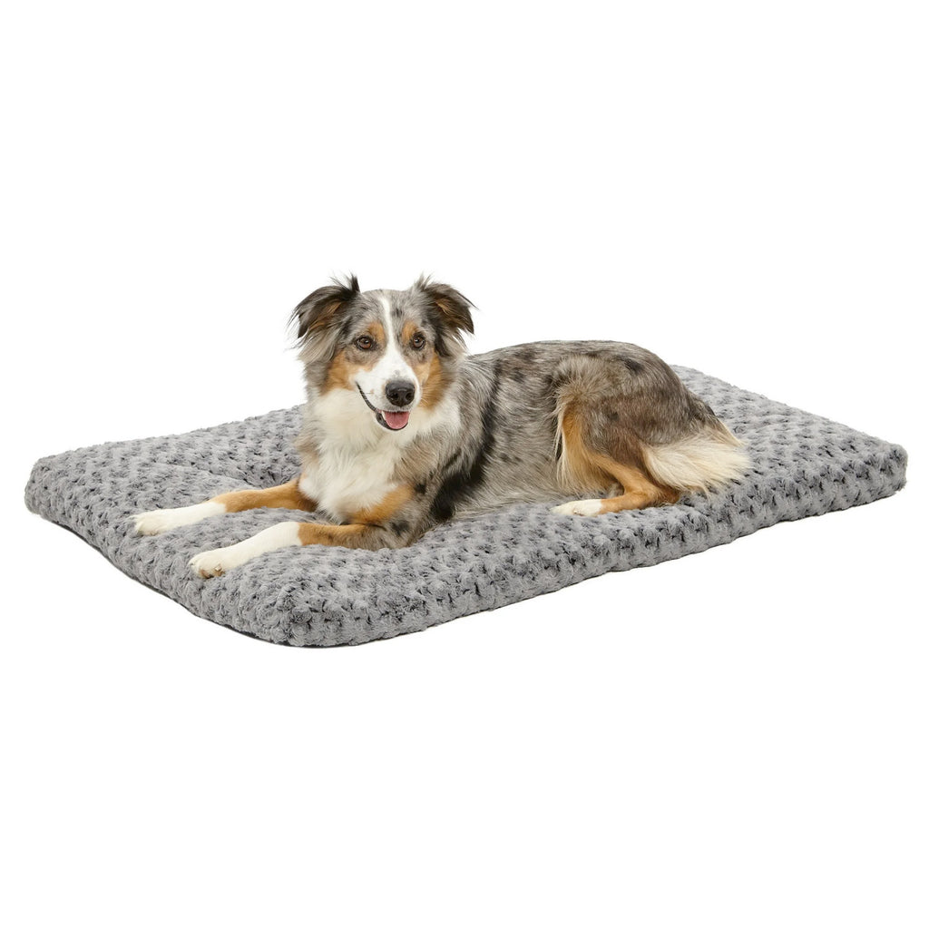 QuietTime Deluxe Ombré Swirl Pet Bed – Grey
