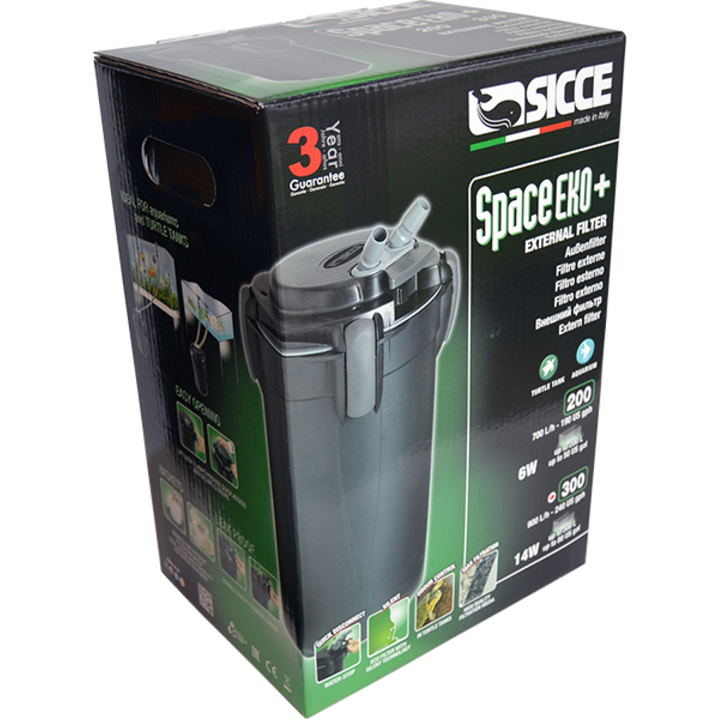 Space Eko+ 200 External Canister Filter 700 l/h