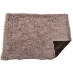 Plaid Furry Throw