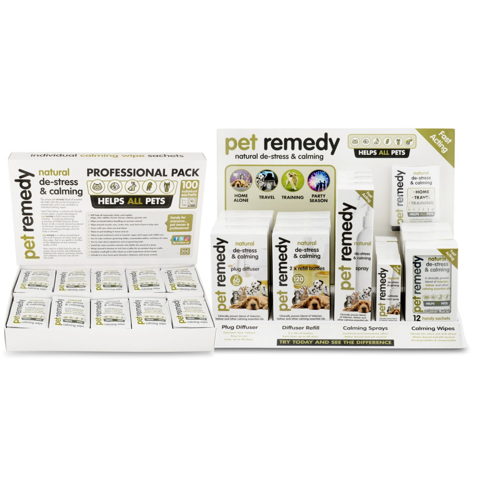 Pet Remedy Counter Display Starter Pack