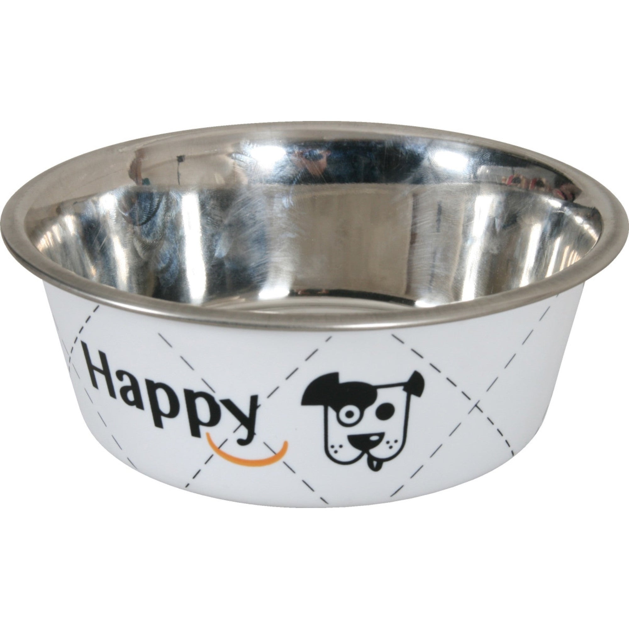 Happy Stainless Steel Dog Bowls