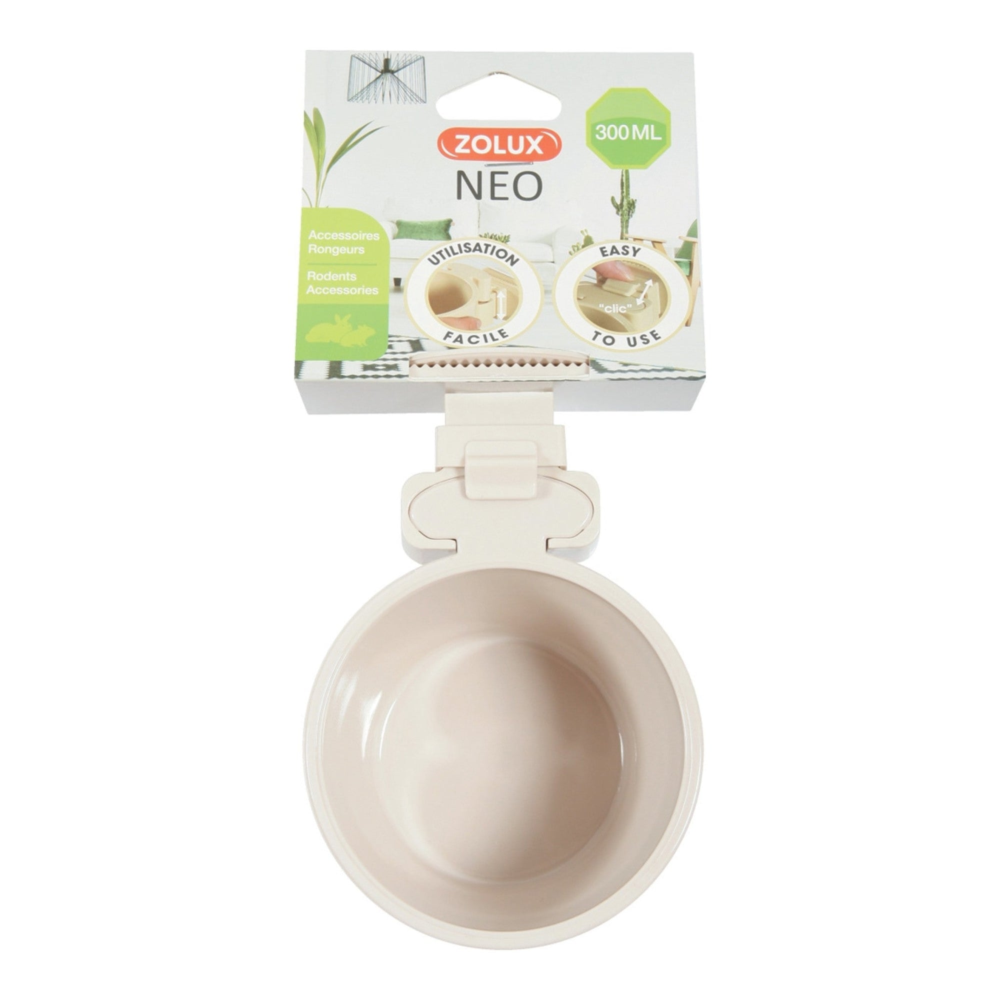 Neo Rodent Cage Plastic Feeder