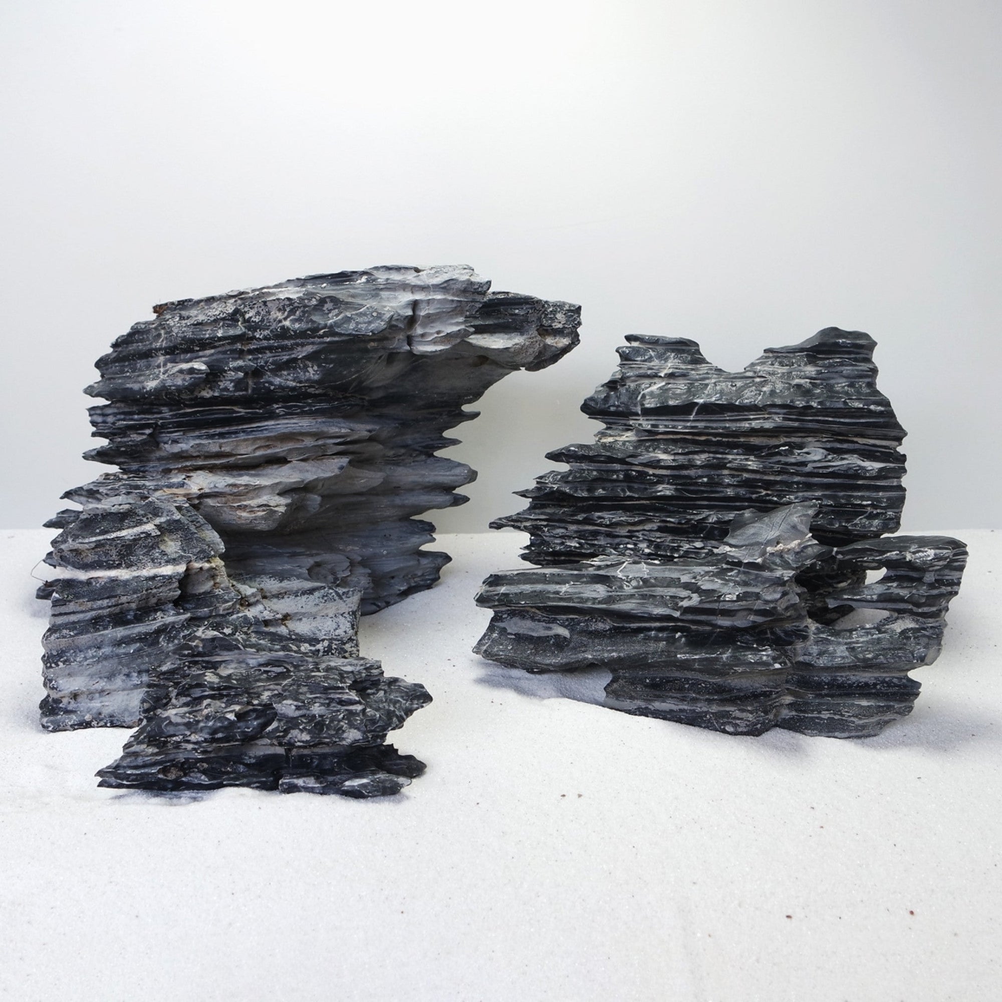 Cyan Multilayer Rock Small, approx. 15pcs / box