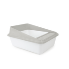 Go Fresh High Back Cat Litter Box Small Sand
