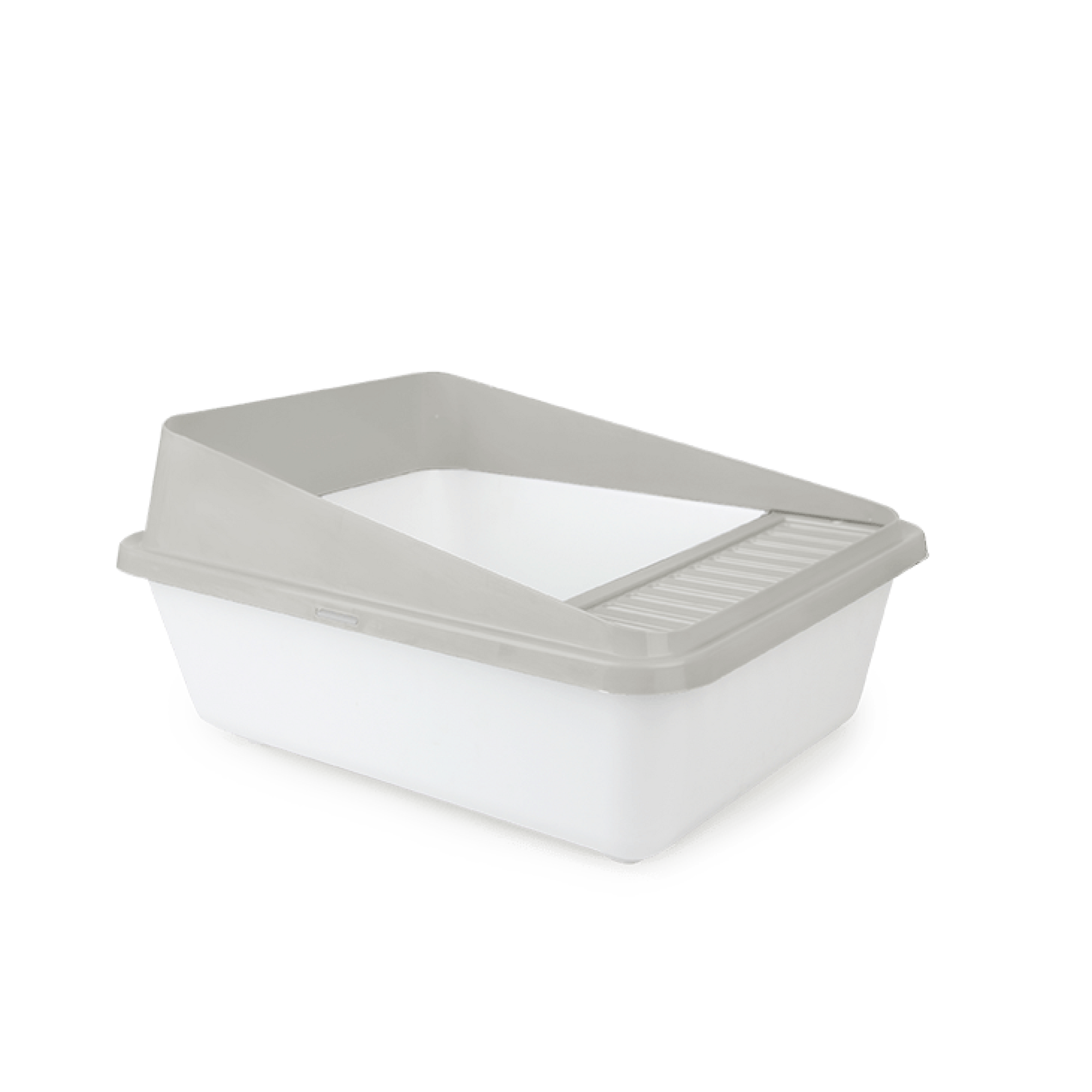 Go Fresh High Back Cat Litter Box Small Sand