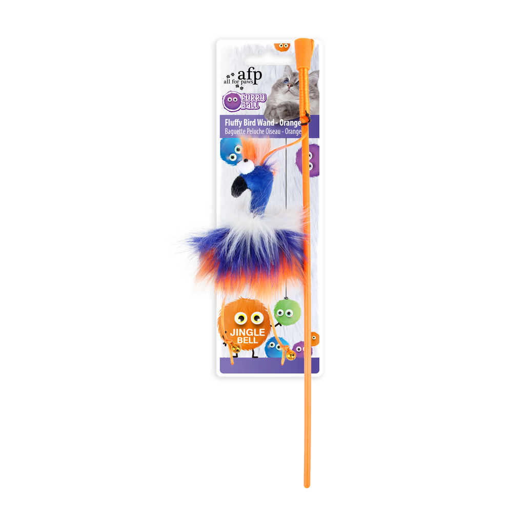 Furry Ball - Fluffy Bird Wand