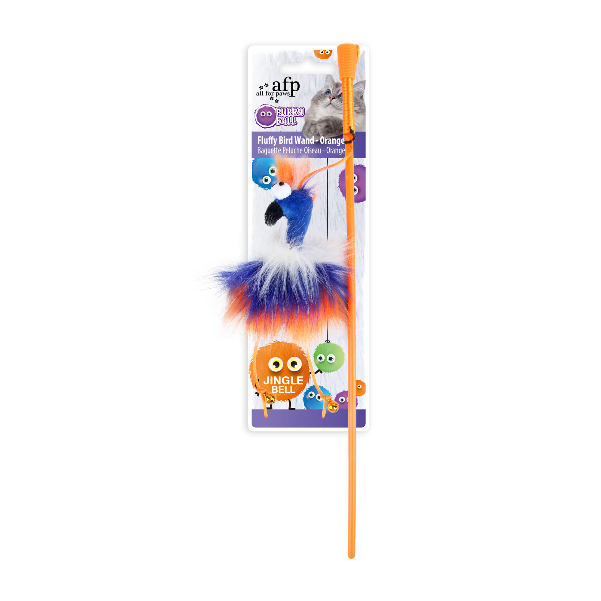 Furry Ball - Fluffy Bird Wand