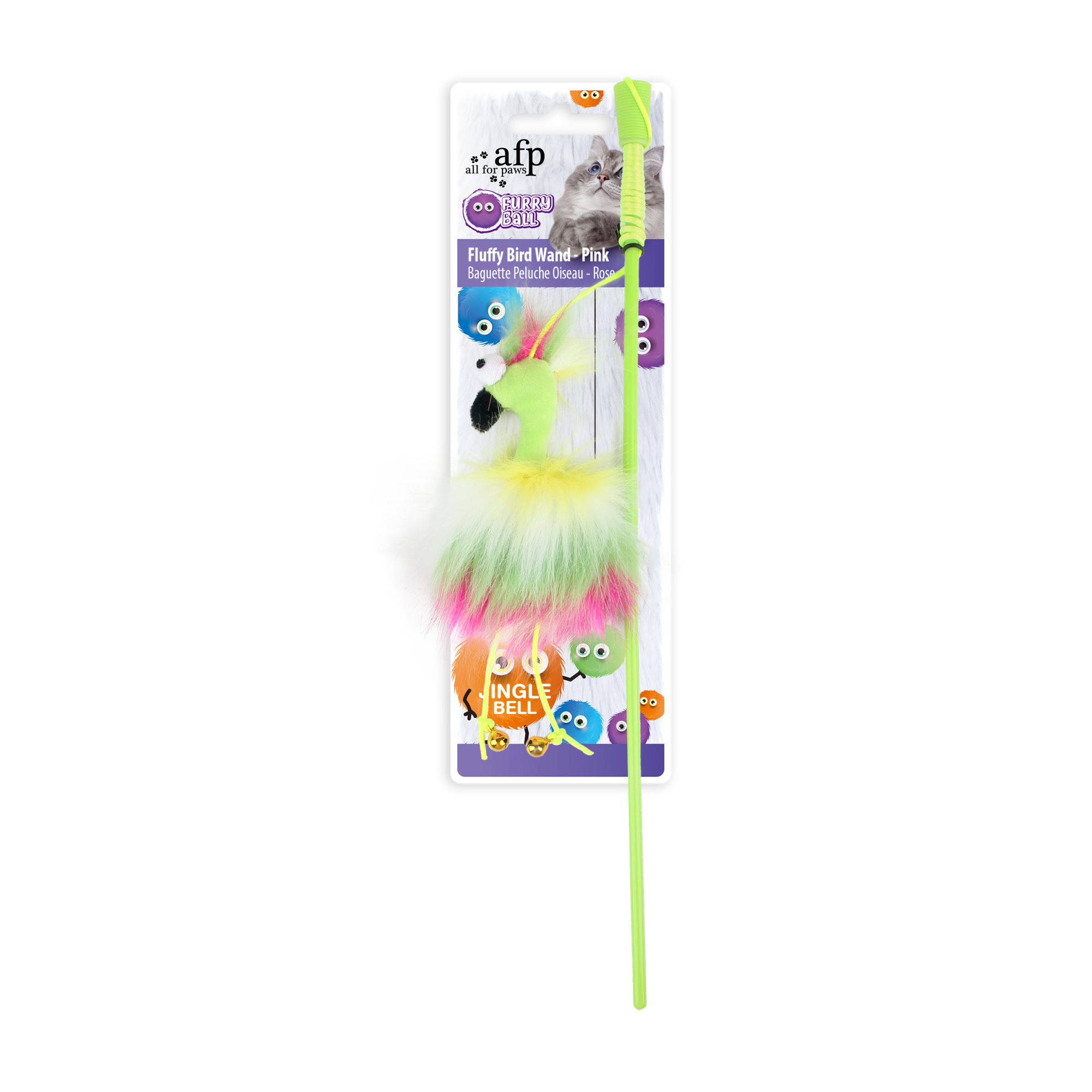 Furry Ball - Fluffy Bird Wand