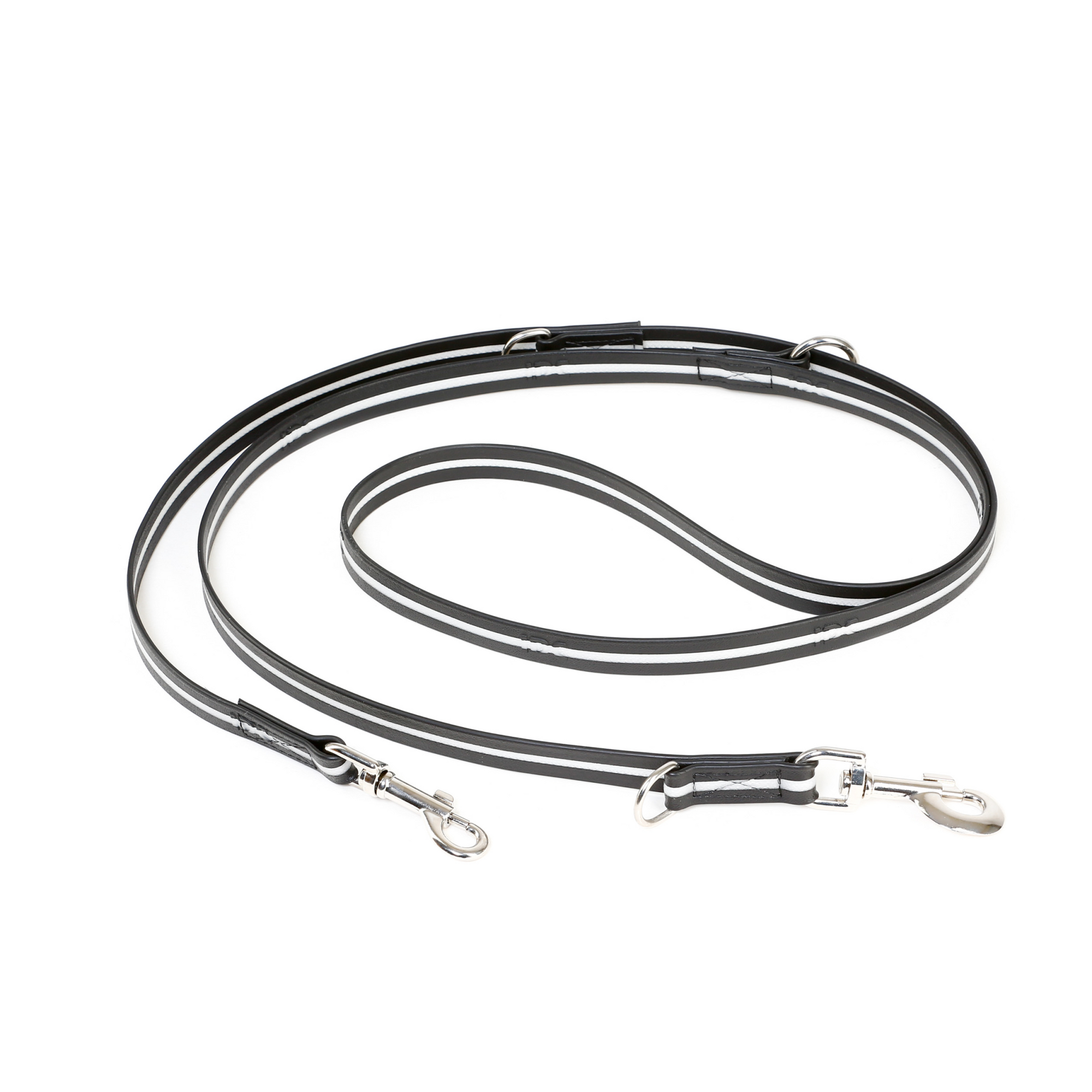 IDC Lumino Adjustable Leash Black Width 1.9 cm & Length 2.2 m