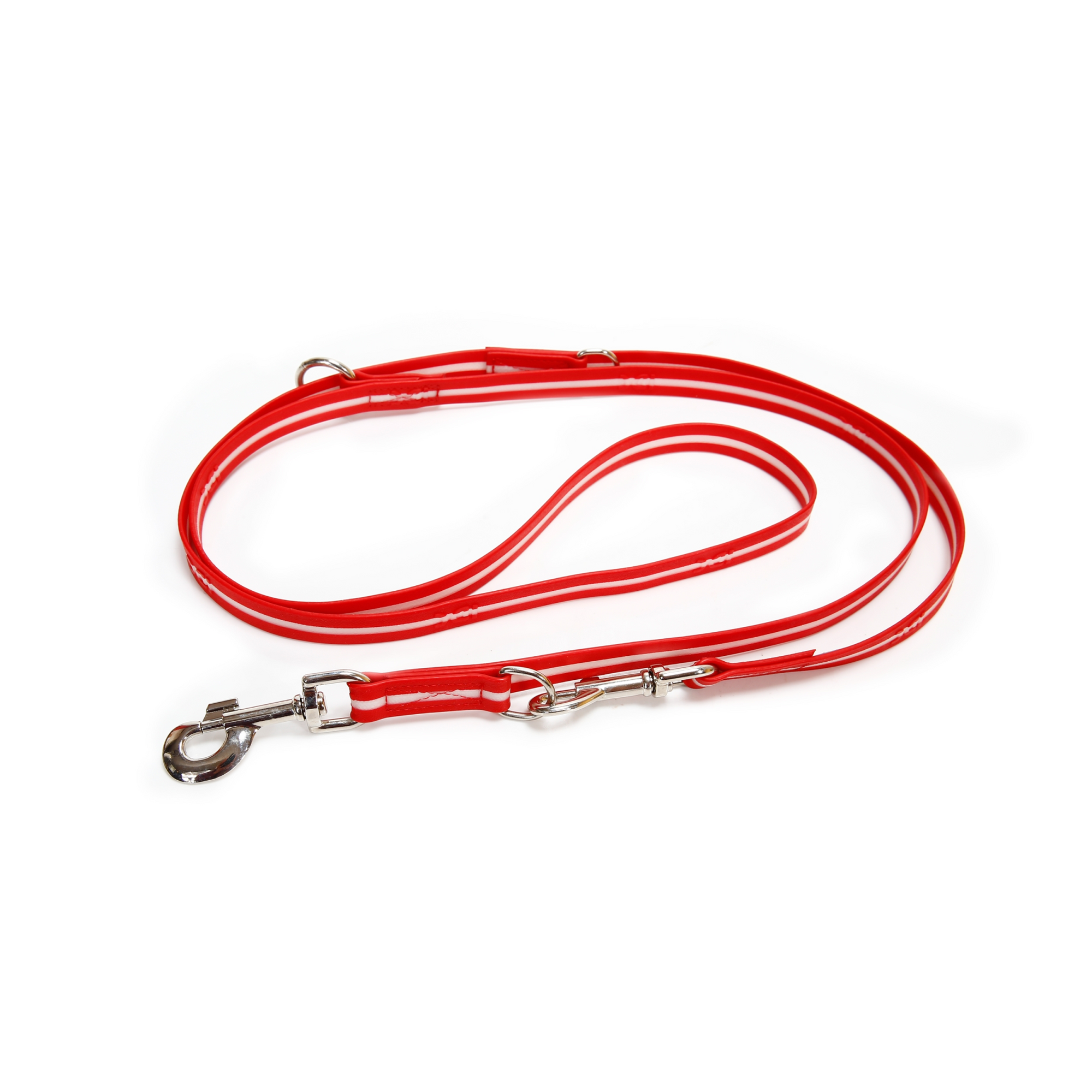 IDC Lumino Adjustable Leash Red Width 1.9 cm & Length 2.2 m