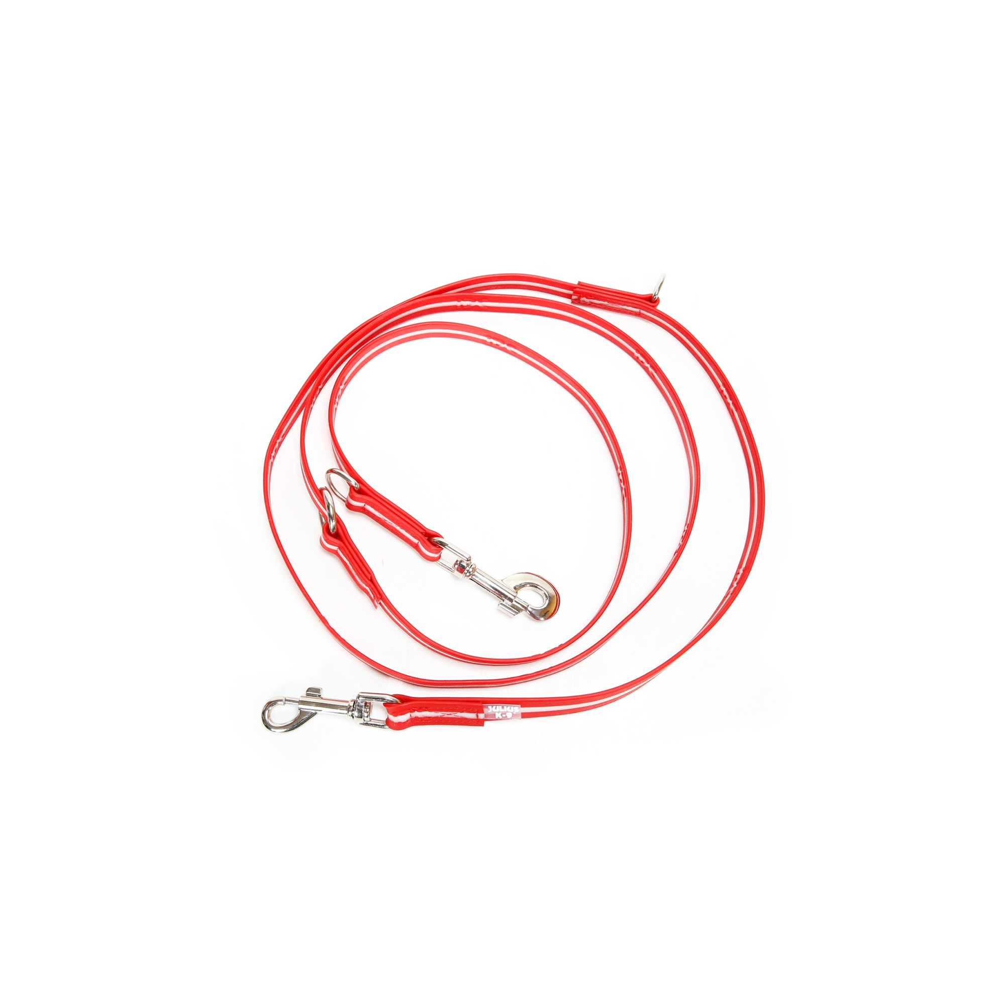 IDC Lumino Adjustable Leash Red Width 1.9 cm & Length 2.2 m
