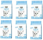 Kit Cat Soybean Litter Soya Clump Kitten Baby Powder 7L (1 Box  6pcs)