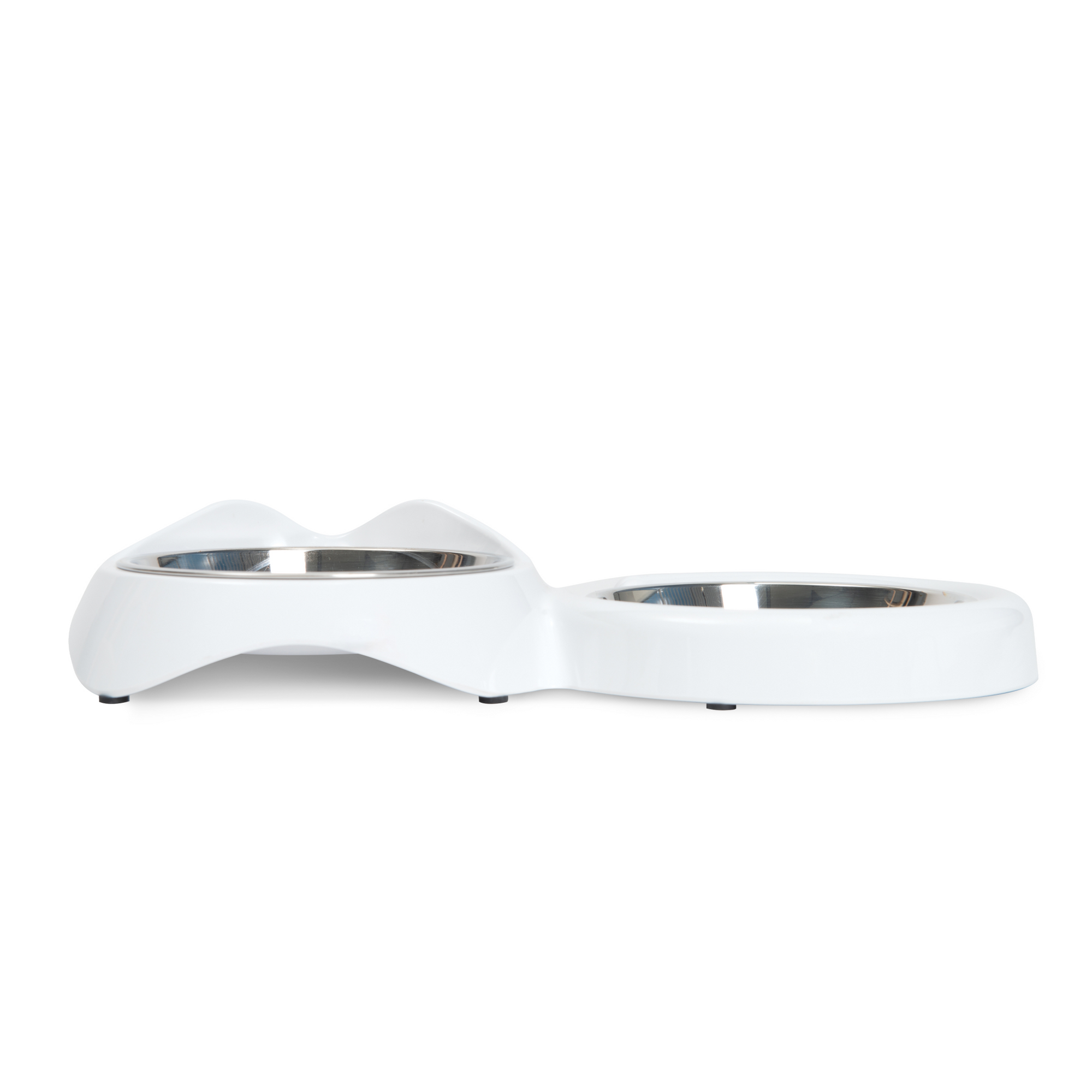 Catit Pixi Dual Feeding Dish White