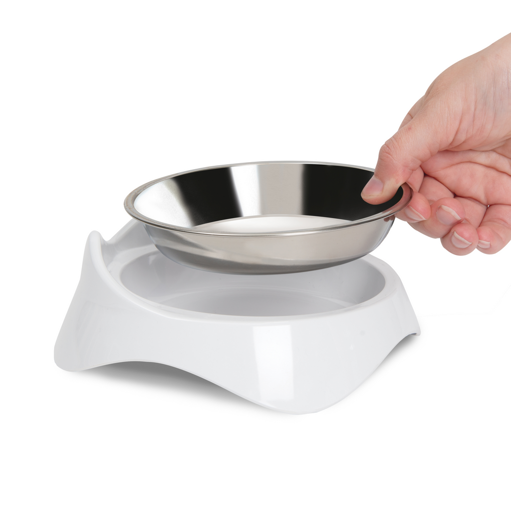 Catit Pixi Feeding Dish White