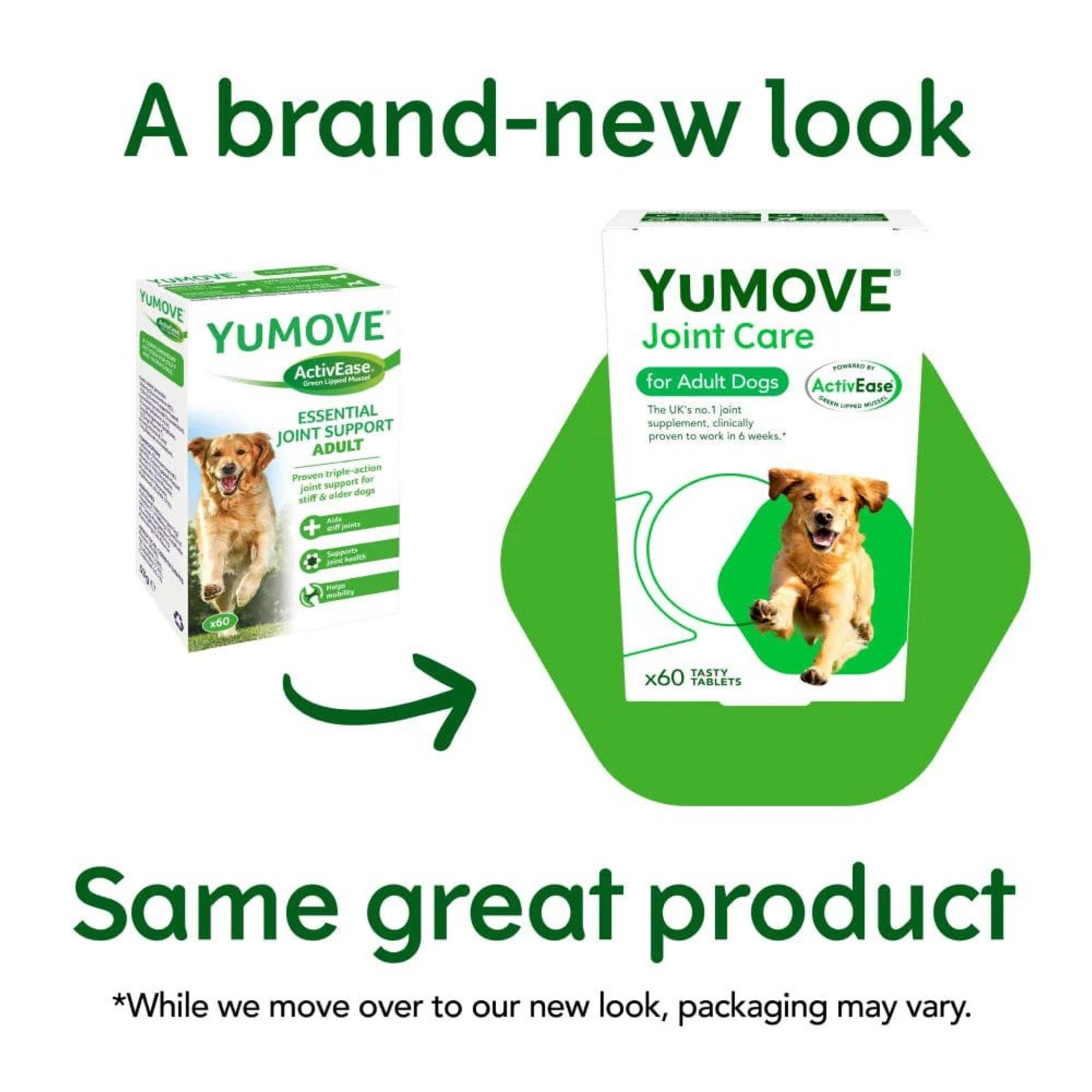 YuMOVE Joint Care for Adult Dogs 60 Tabs