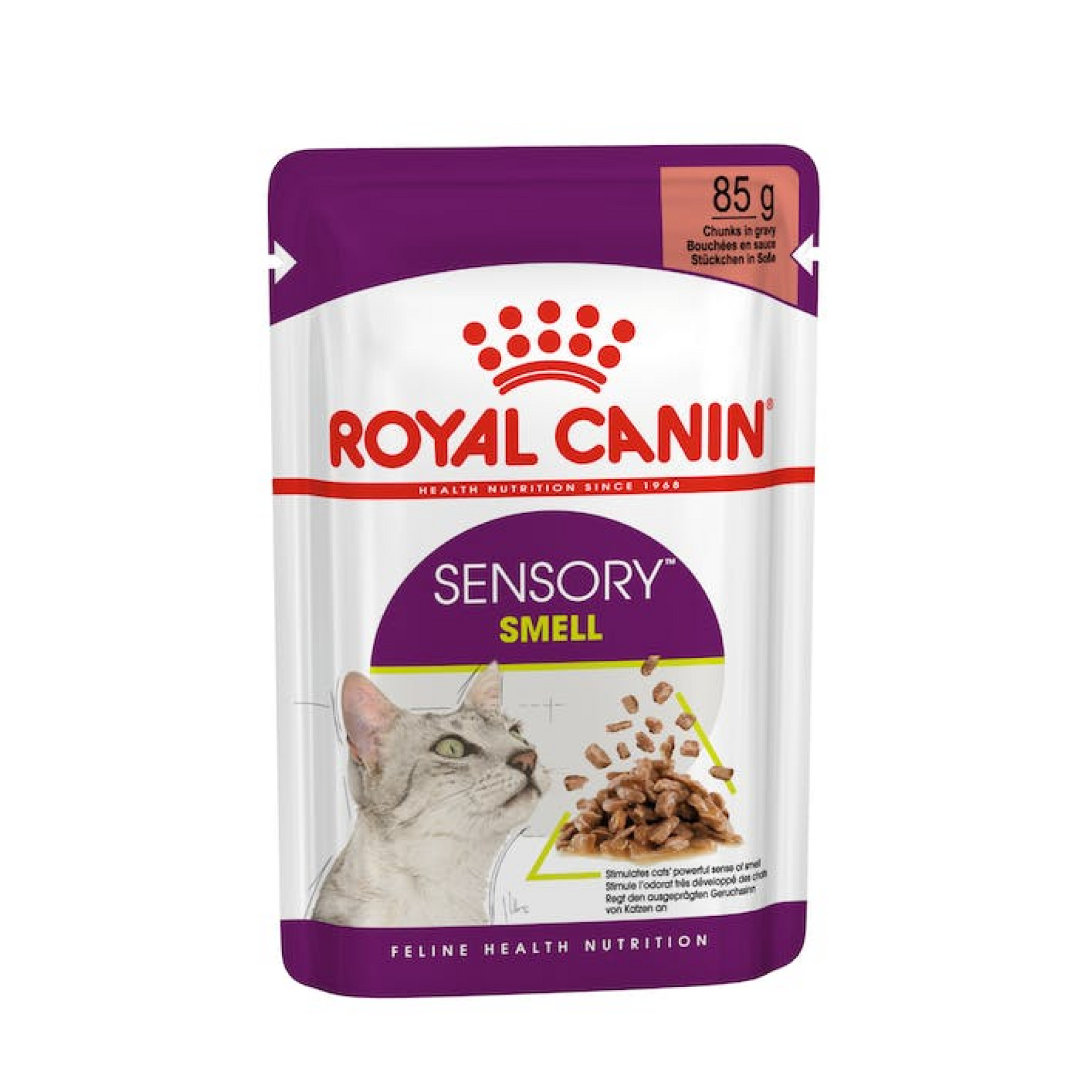 Feline Health Nutrition Sensory Smell Gravy (Wet Food - Pouches) 12 x 85 g