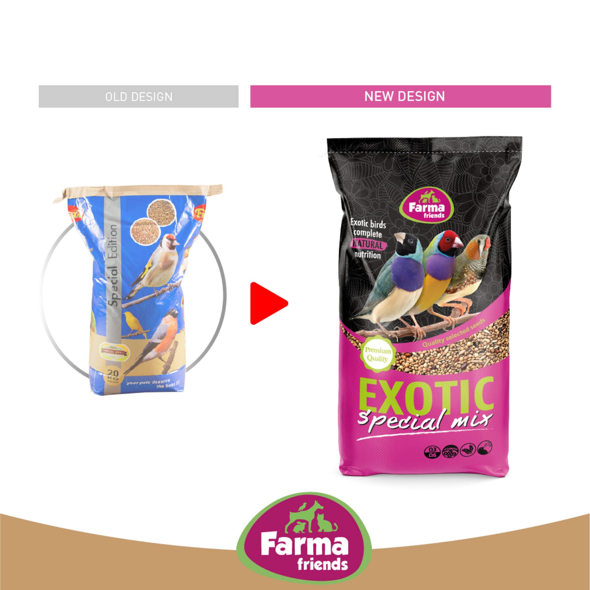 Exotic Budget Mix 20 kg