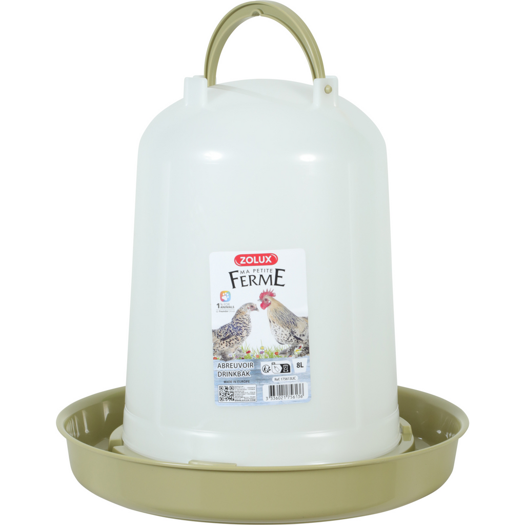Poultry Water Drinker Green 8 L