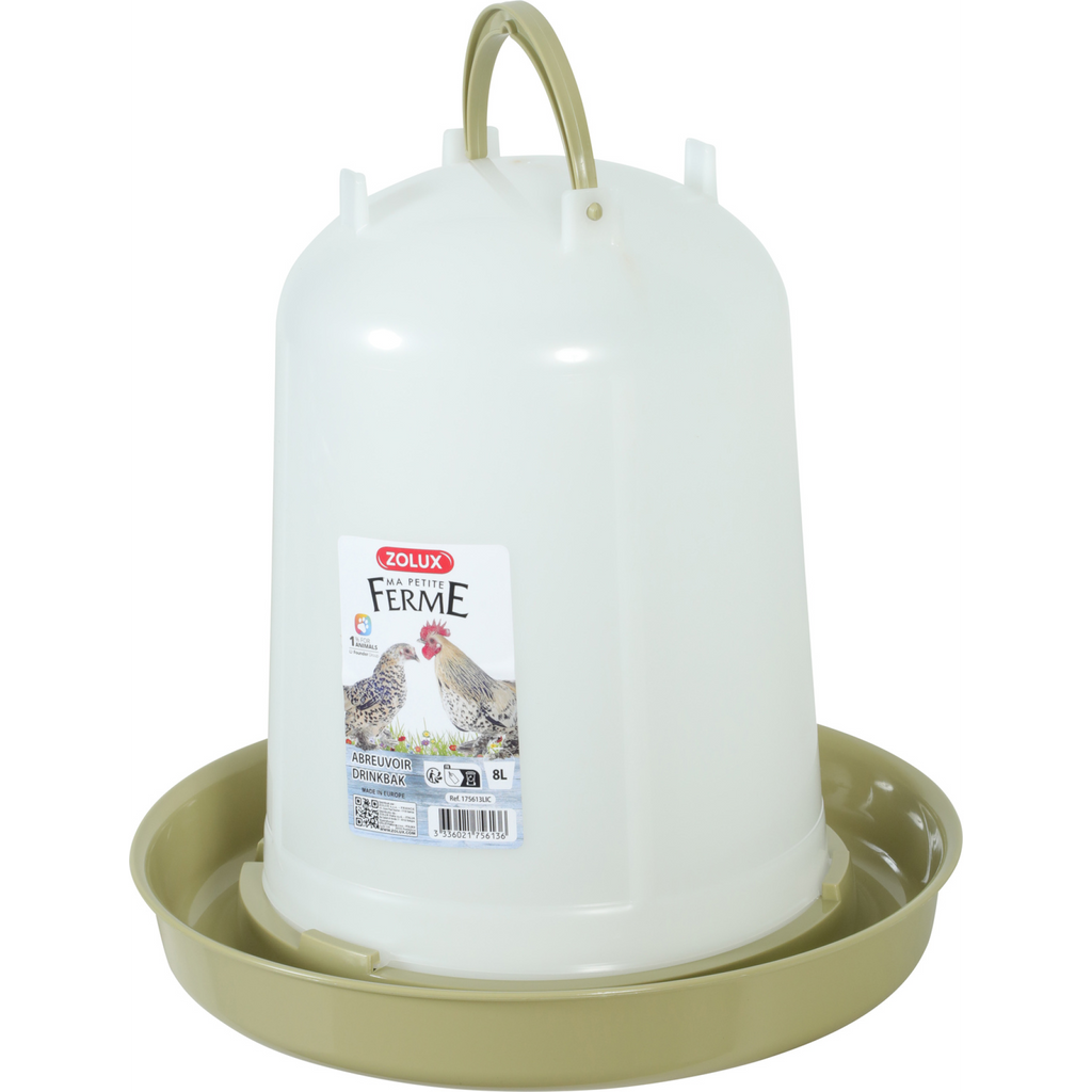 Poultry Water Drinker Green 8 L