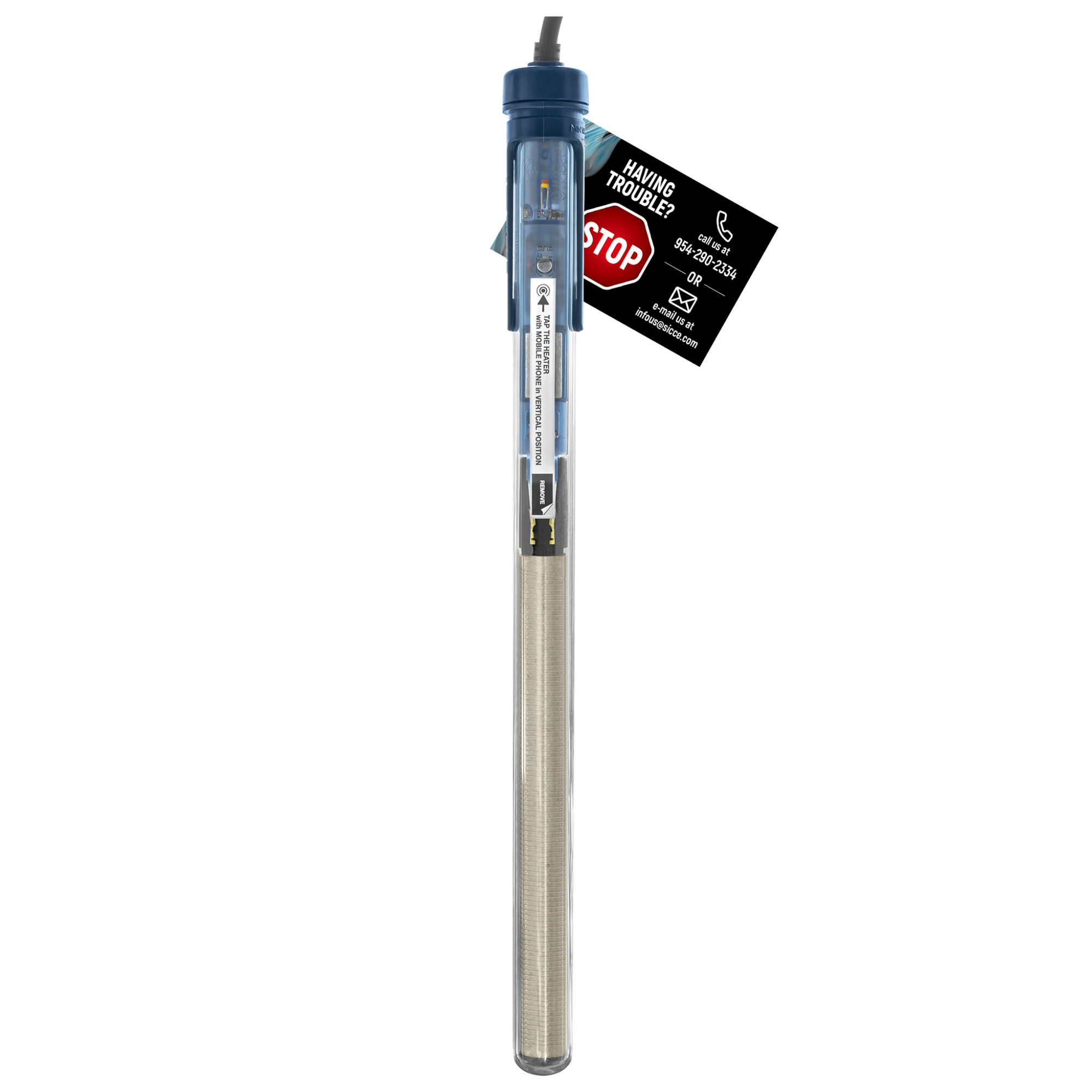Scuba Contactless Submersible Heater 250W