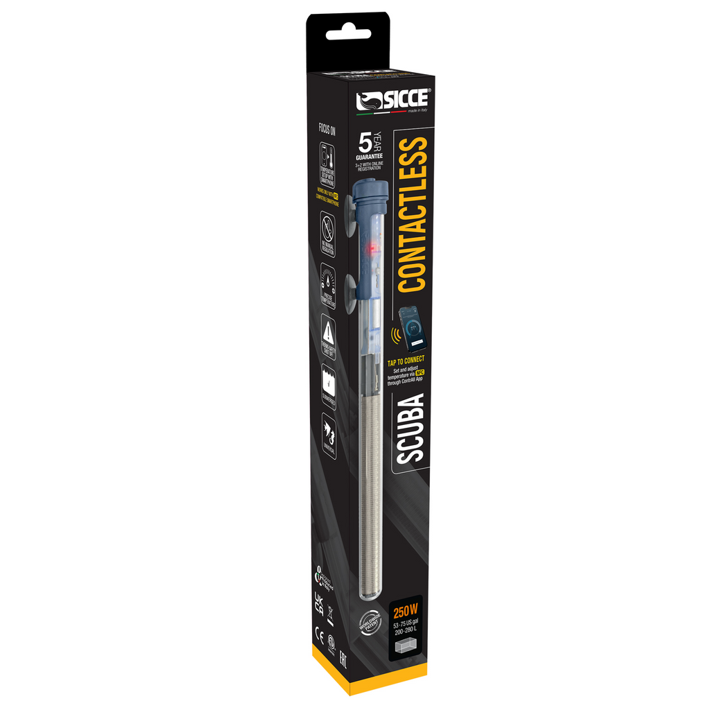 Scuba Contactless Submersible Heater 250W