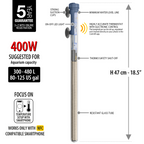 SCUBA CONTACTLESS SUBMERSIBLE HEATER 400W