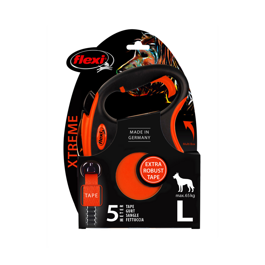 Xtreme Tape Black/Orange, Large, 5 m