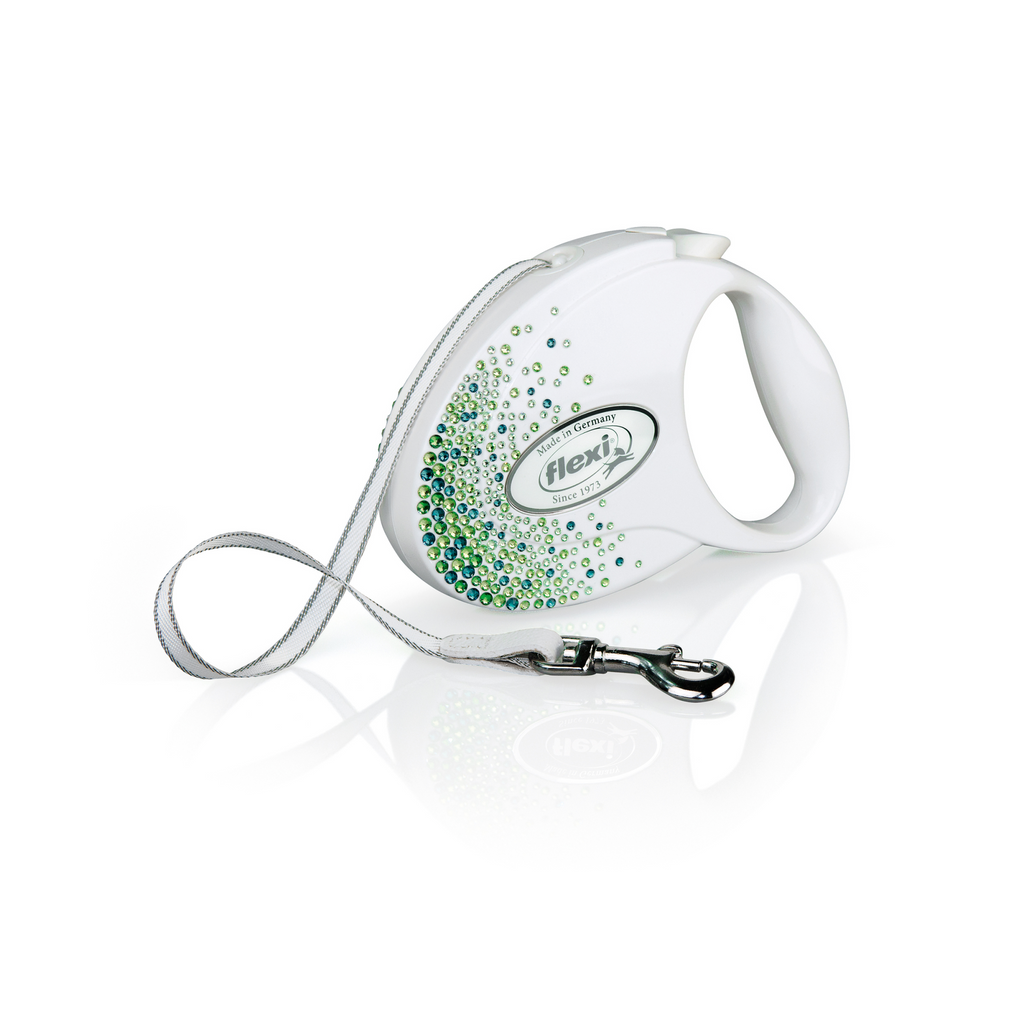 Glam Splash Leaf Tape Pearl White, Medium, 5 m