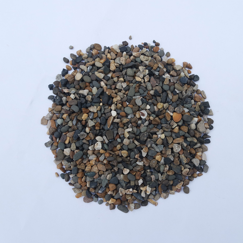 Natural Black & Brown Gravel, 2-5 mm, 8 kg