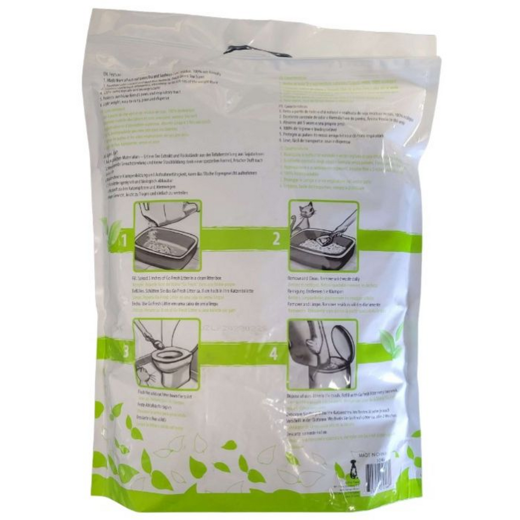 Clumping Natural Cat Litter Green Tea Scent 6 L