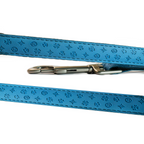 Mylord Leatherette Dog Leash 120 x 1.5 cm, Largeight Blue