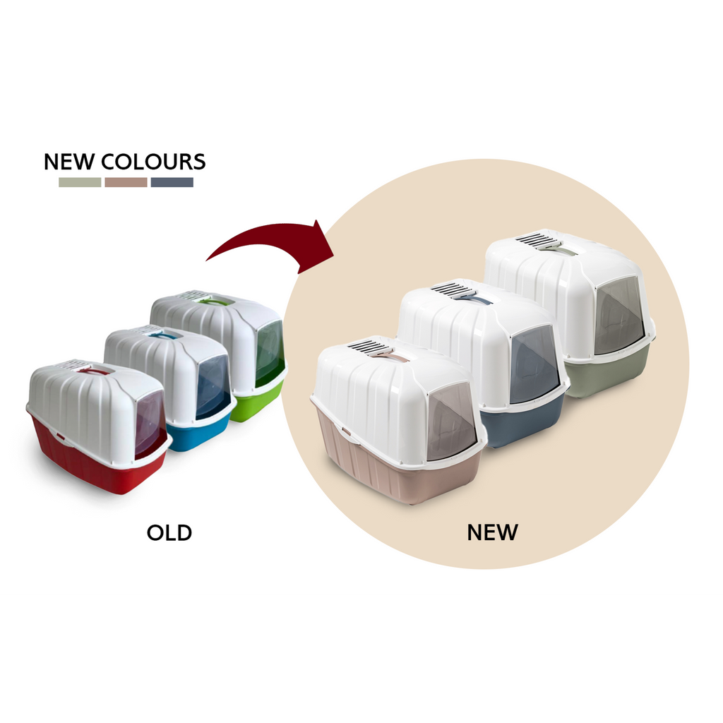 Komoda Cat Litter Box Mix Colors 54 x 39 x 40 cm