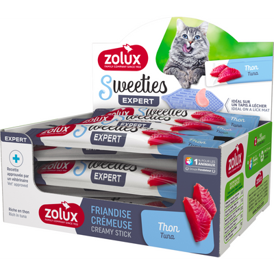 Sweeties Creamy Stick for Cats, Tuna, 48 Pieces / box