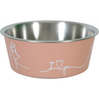 Non-slip Love Dog Bowl