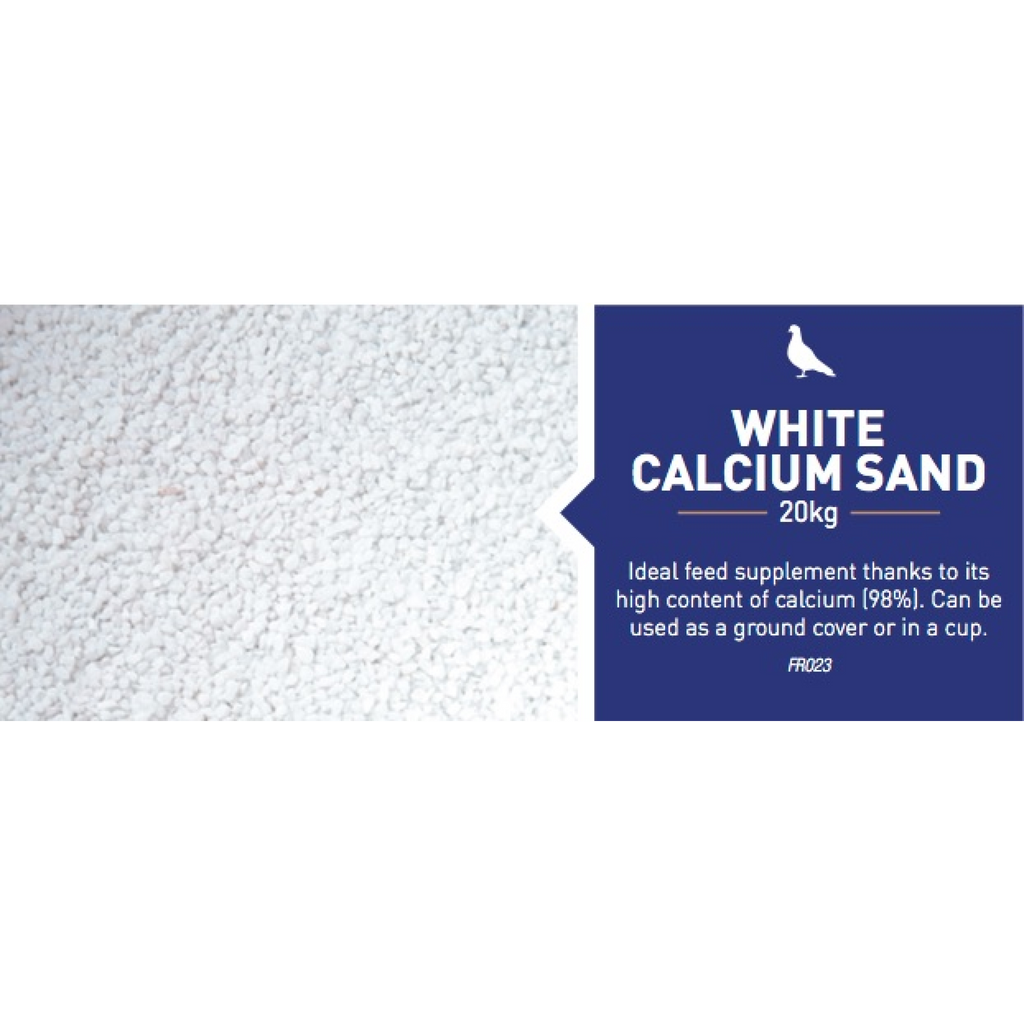 White Calcium Sand 20 kg - Zero Waste