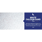 White Calcium Sand 20 kg - Zero Waste