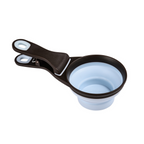 2-in-1 Silicone Measuring Cup with Food Bag Clip